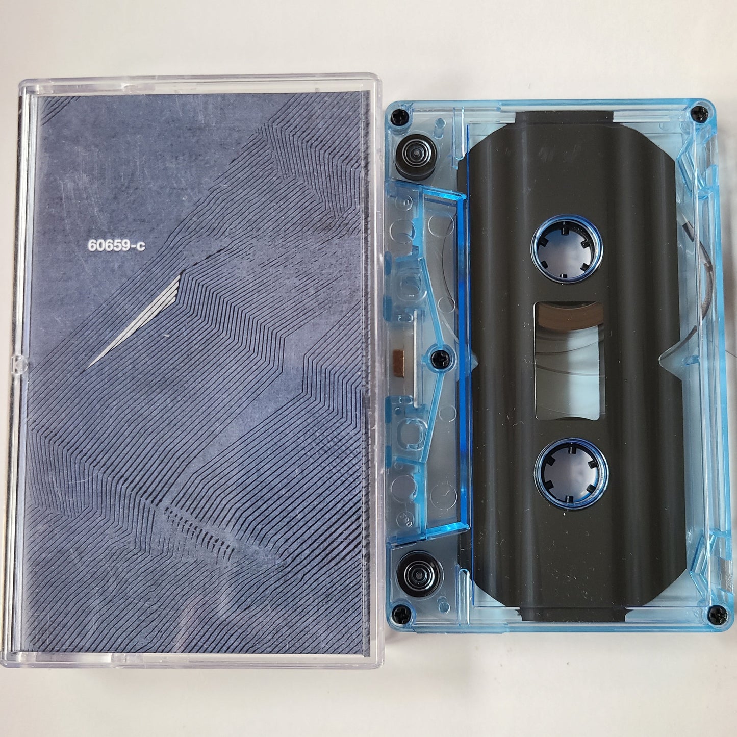 60659-c - The Next Part Is A Blur (2018, Transparent Blue Cassette)