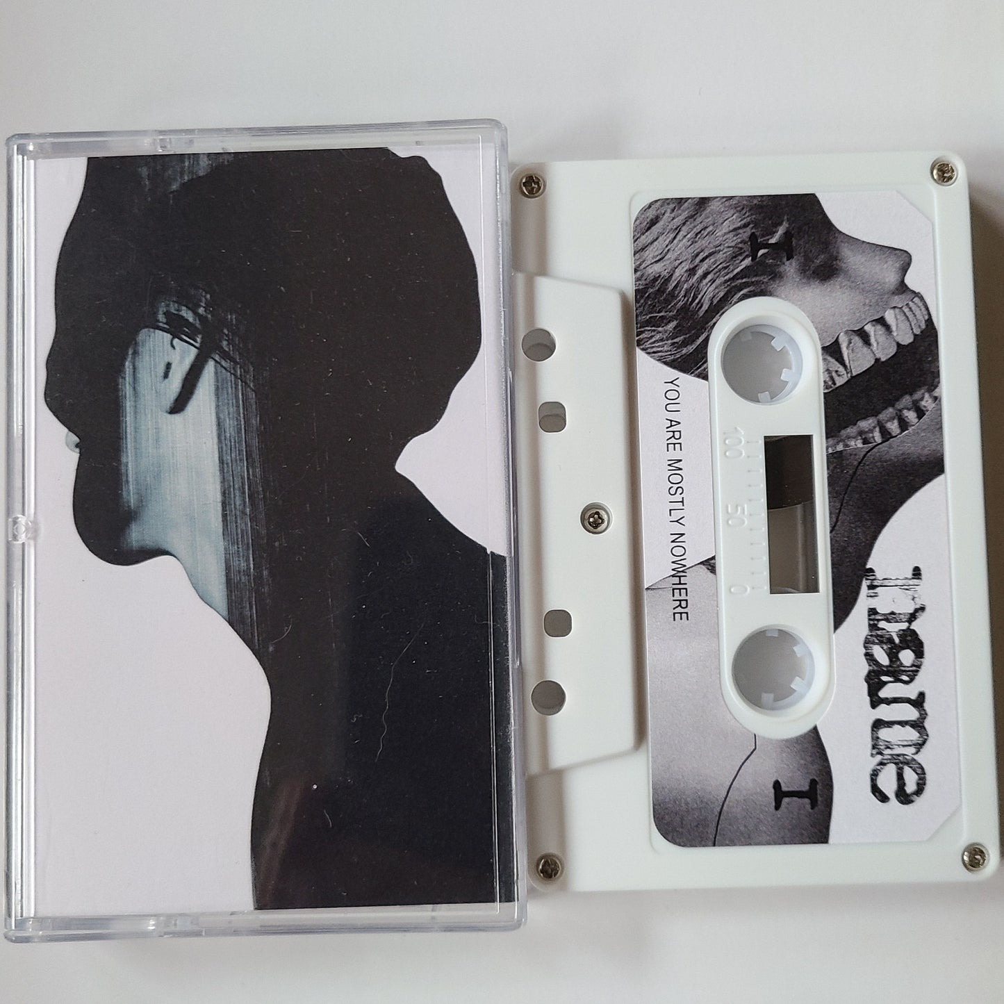 name - You Are Mostly Nowhere (2023, White Cassette)