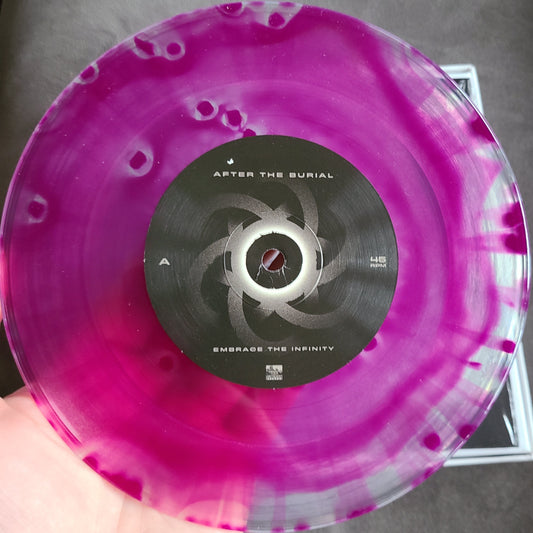 After The Burial - Embrace The Infinity (7", 2023, Cloudy Translucent Purple)