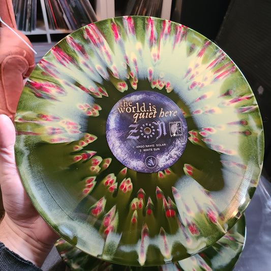 The World Is Quiet Here - Zon (2023, 2xLP A/B Merge 'Swamp' w/ Splatter)