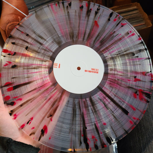 Thomas Giles - Don't Touch The Outside (2018, Clear w/ Red & Black Splatter)