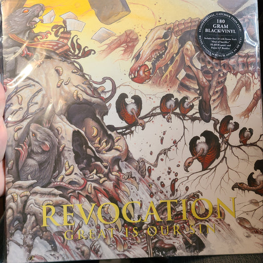 Revocation - Great Is Our Sin (2016, 180g Black LP + CD)
