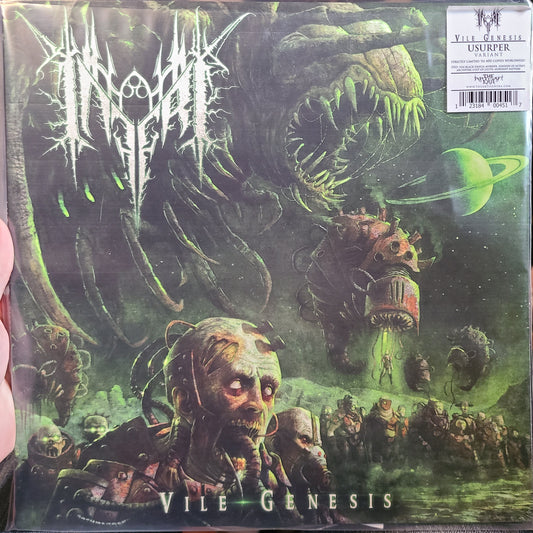 Inferi - Vile Genesis (2021, 'Usurper' Green Galaxy)