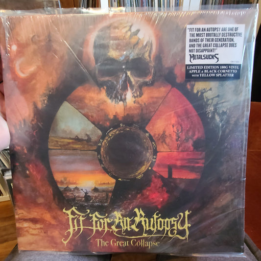 Fit For An Autopsy - The Great Collapse (2022, 2xLP Cornetto w/ Splatter, Repress)
