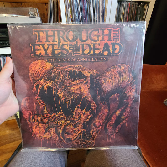 Through The Eyes Of The Dead - The Scars Of Annihilation (2023, Autumn Tint Of Gold)