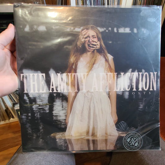 The Amity Affliction - Not Without My Ghosts (2023, Indie Store Exclusive, Blue w/ Marble)