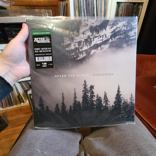 After The Burial - Evergreen (2022, Green / Silver A/B Merge w/ Splatter)