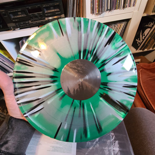 After The Burial - Evergreen (2022, Green / Silver A/B Merge w/ Splatter)