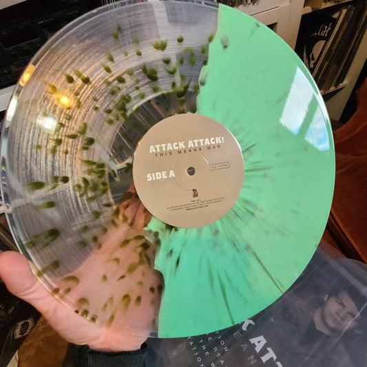 Attack Attack! - This Means War (2017, Half/Half w/ Splatter)