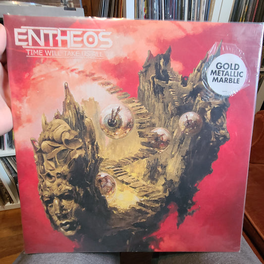 Entheos - Time Will Take Us All (2023, Gold w/ Black Marble)
