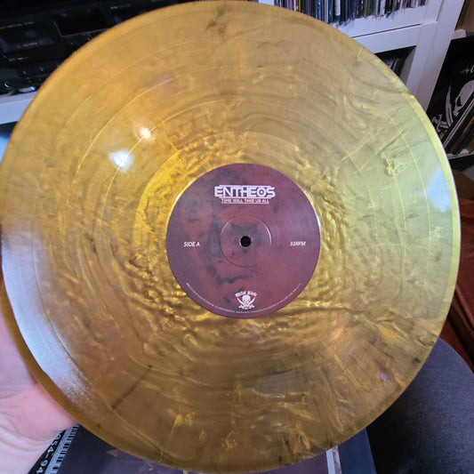 Entheos - Time Will Take Us All (2023, Gold w/ Black Marble)
