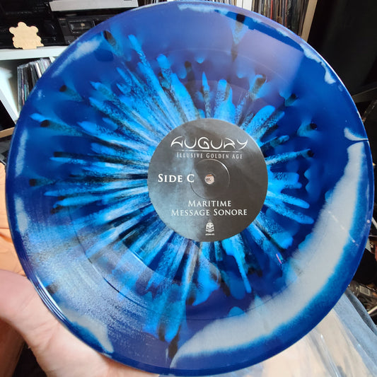 Augury - Illusive Golden Age (2018, 2xLP, Blue/Grey Merge w/ Black & White Splatter)