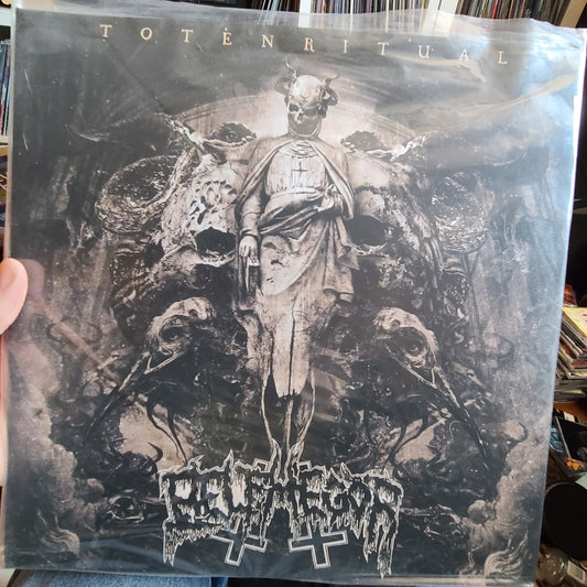 Belphegor - Totenritual (2017, Beer w/ Black Splatter)
