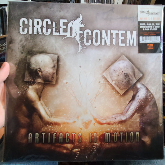 Circle Of Contempt - Artifacts In Motion (2023, Tri-Stripe w/ Splatter)