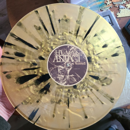 The Human Abstract - Nocturne (2022, 2xLP Gold w/ Black Splatter)