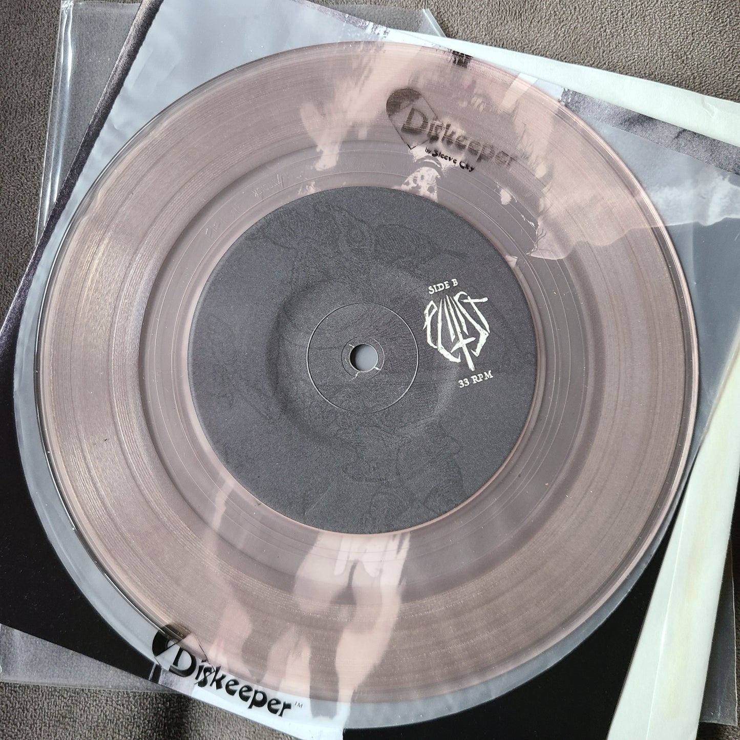Transient / Elitist (7", 2011, Clear)