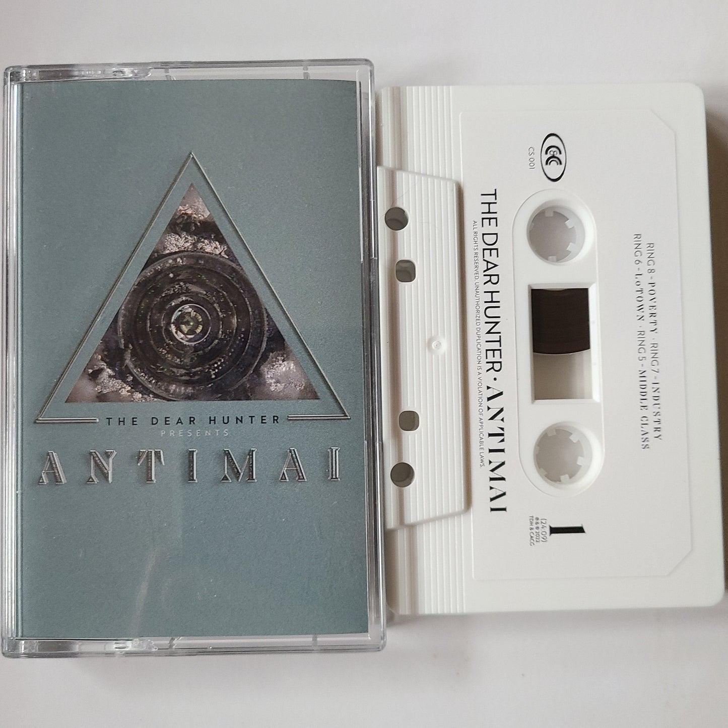 The Dear Hunter - Antimai (2022, White Cassette)