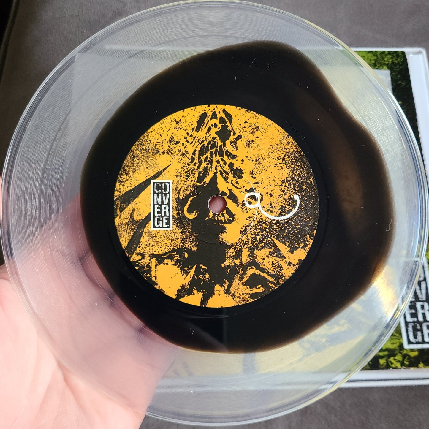 Converge - Beautiful Rain (7", 2018, Black In Clear)