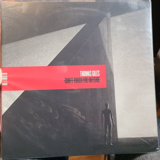 Thomas Giles - Don't Touch The Outside (2018, Clear w/ Red & Black Splatter)