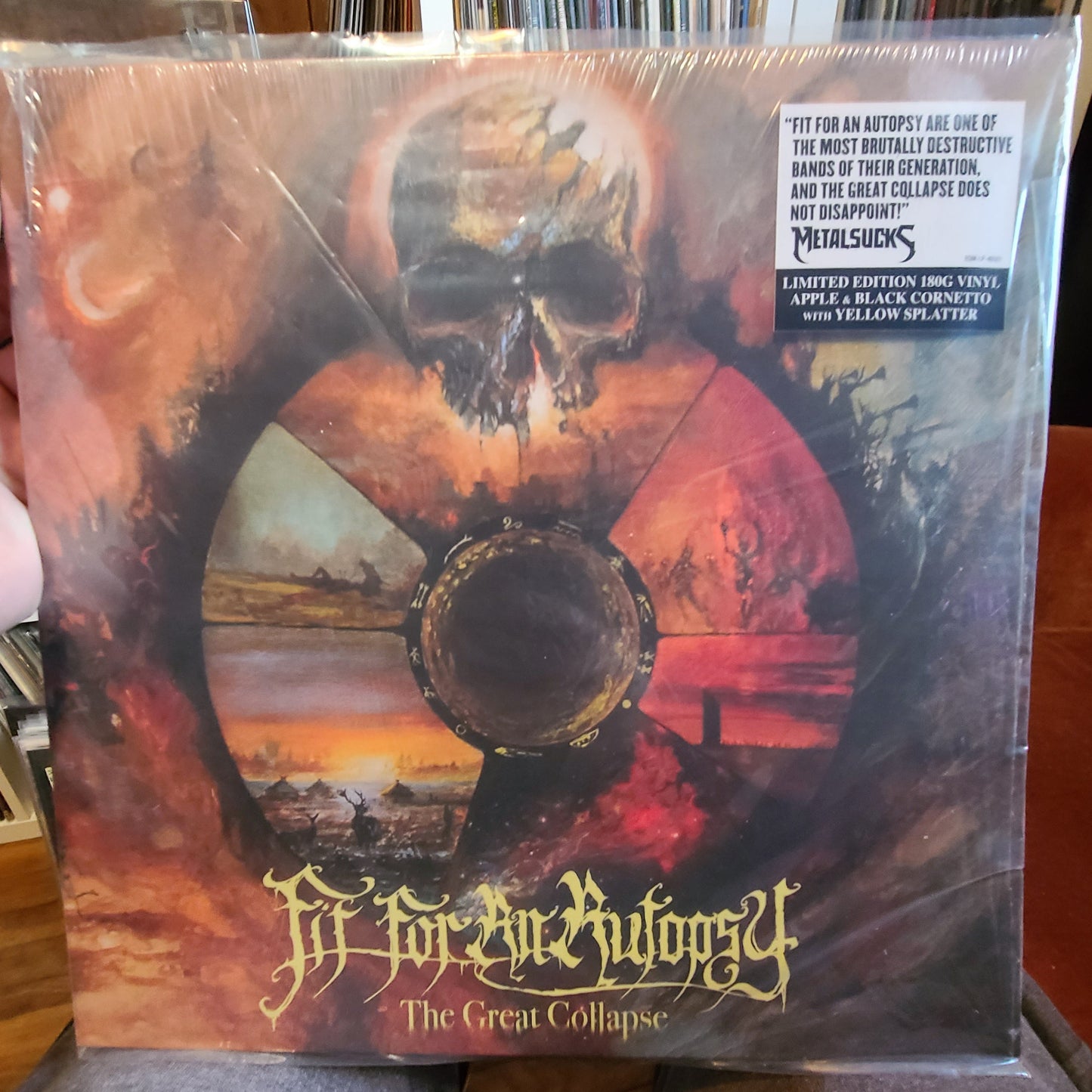 Fit For An Autopsy - The Great Collapse (2022, 2xLP Cornetto w/ Splatter, Repress)