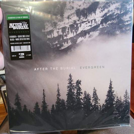 After The Burial - Evergreen (2022, Green / Silver A/B Merge w/ Splatter)