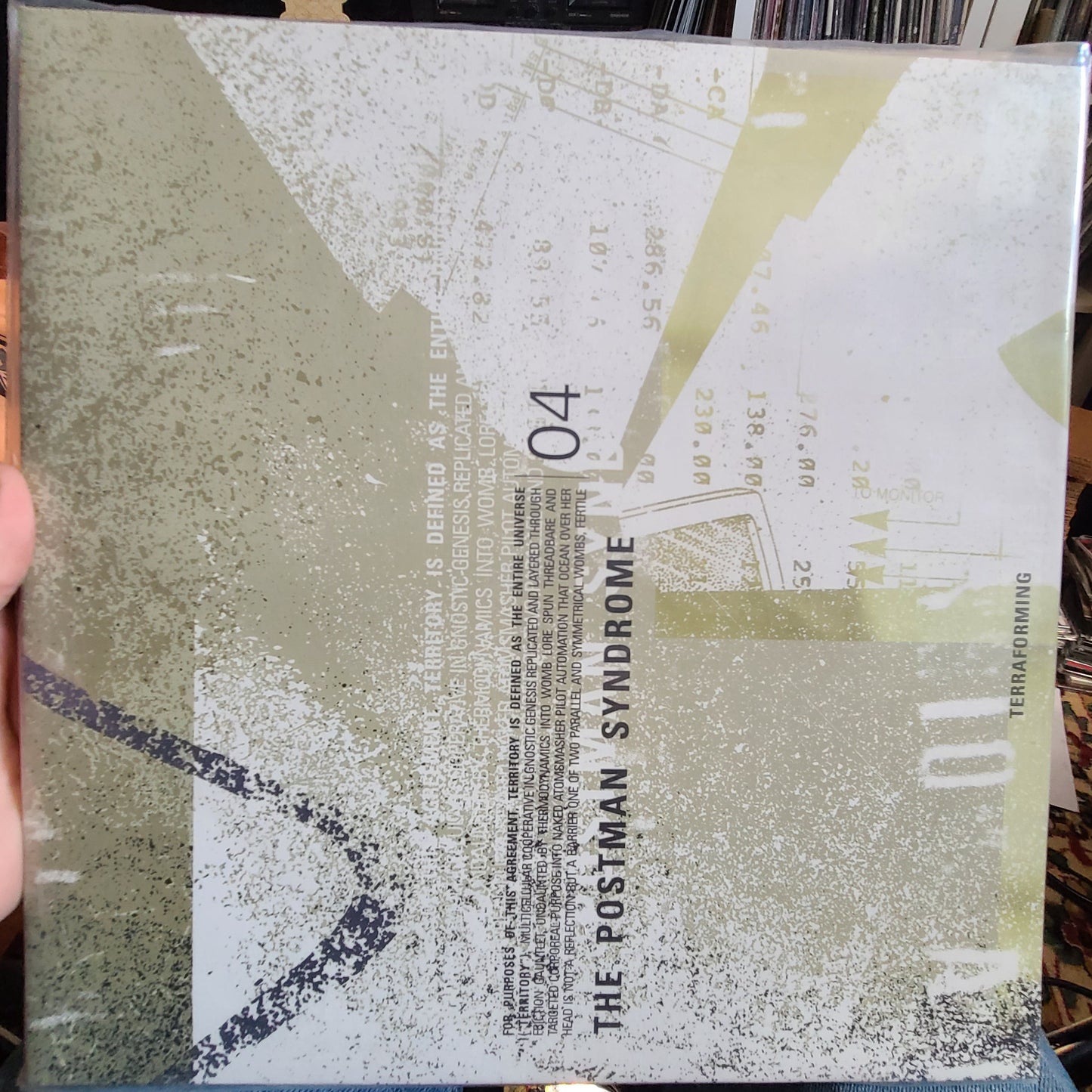 The Postman Syndrome - Terraforming (2023, 2xLP Evergreen/Olive Pinwheel w/ White Splatter, Remastered)