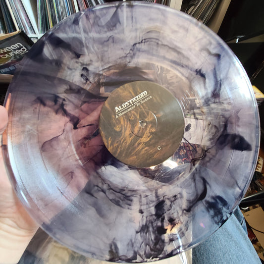 Alustrium - A Monument To Silence (2021, Clear / Marbled Silver)