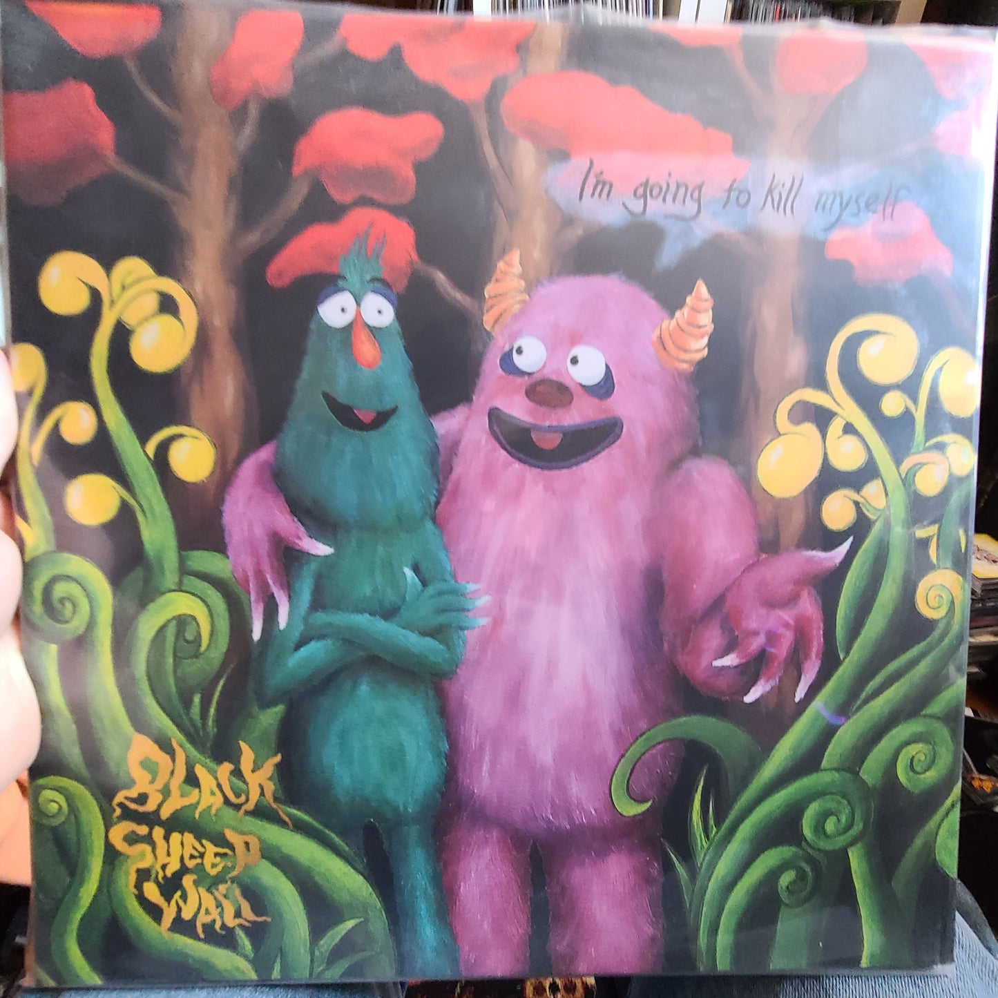 Black Sheep Wall - I'm Going To K Myself (2022, 2xLP: Transparent Teal / Transparent Pink)