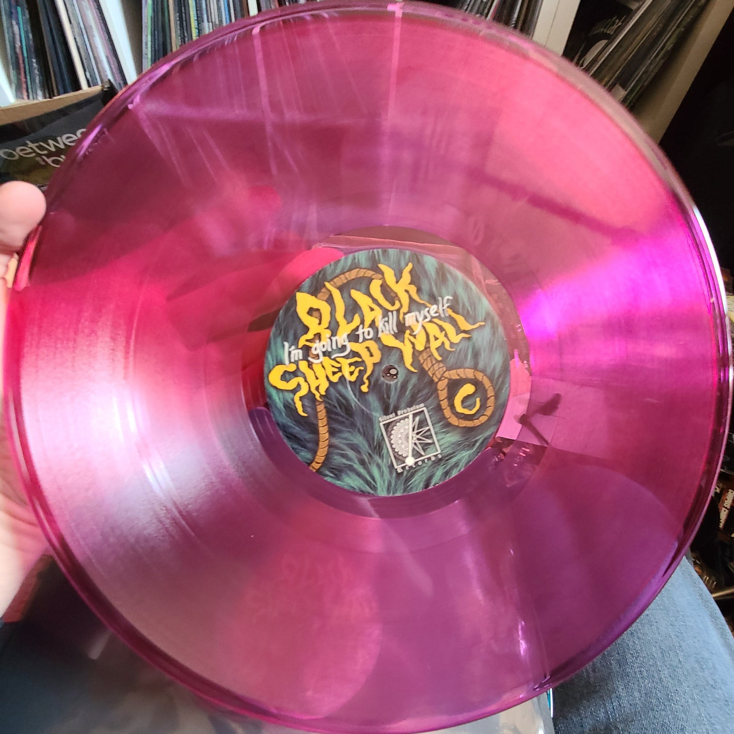 Black Sheep Wall - I'm Going To K Myself (2022, 2xLP: Transparent Teal / Transparent Pink)