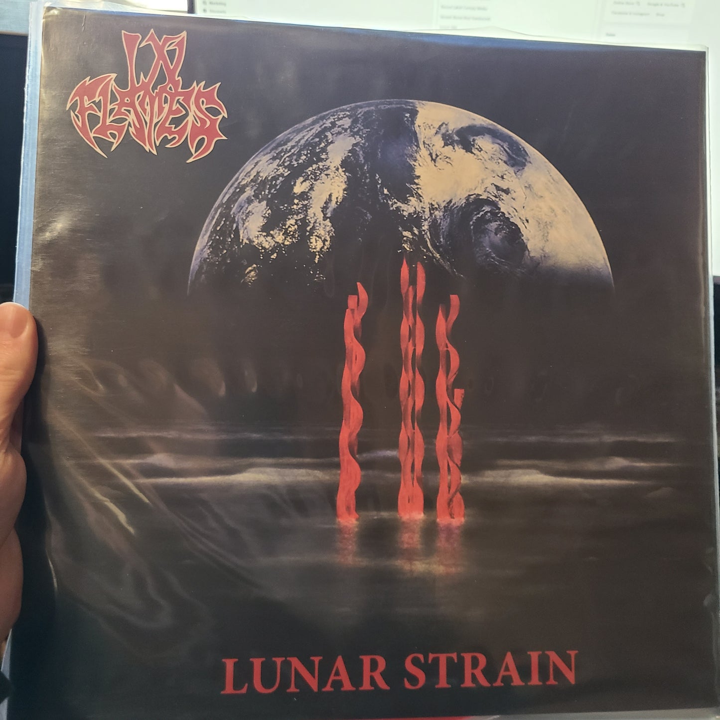 In Flames - Lunar Strain (2014, Blood Red Variant)