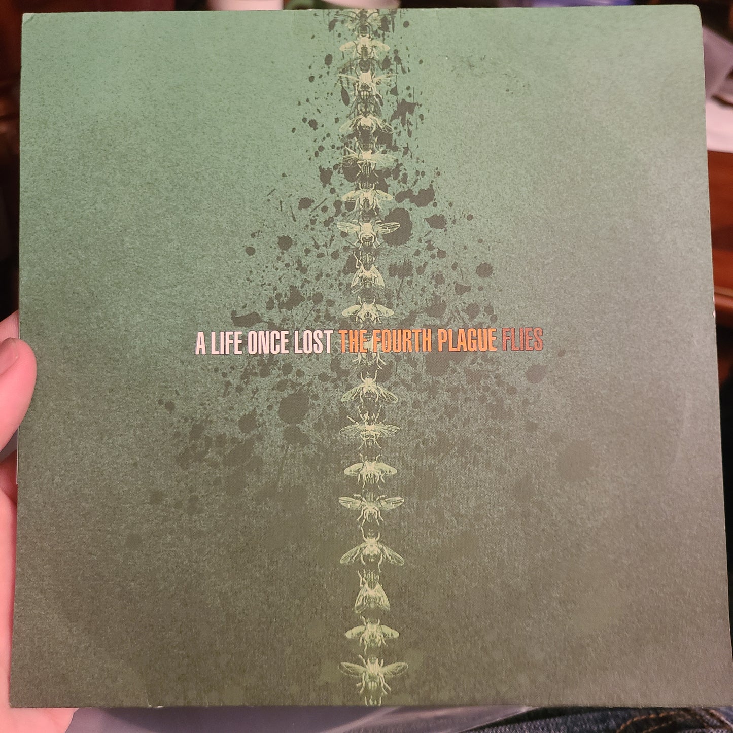 A Life Once Lost - The Fourth Plague: Flies (2003, 7", Black)