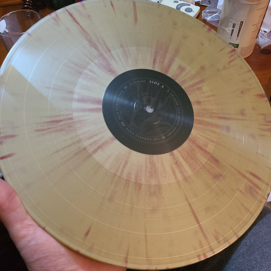Vale Of Pnath - Accursed (2019, Gold w/ Red Splatter)