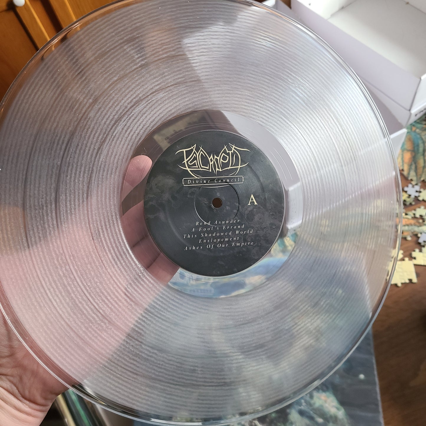 Psycroptic - Divine Council (2022, Clear)