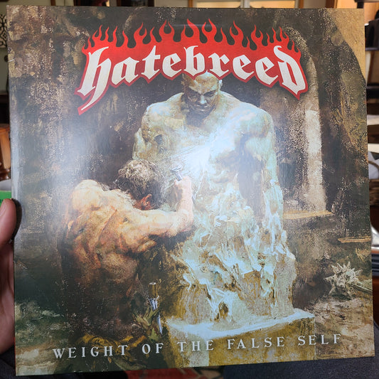Hatebreed - Weight Of The False Self (2020, Bone / Brown Swirl w/ Splatter)
