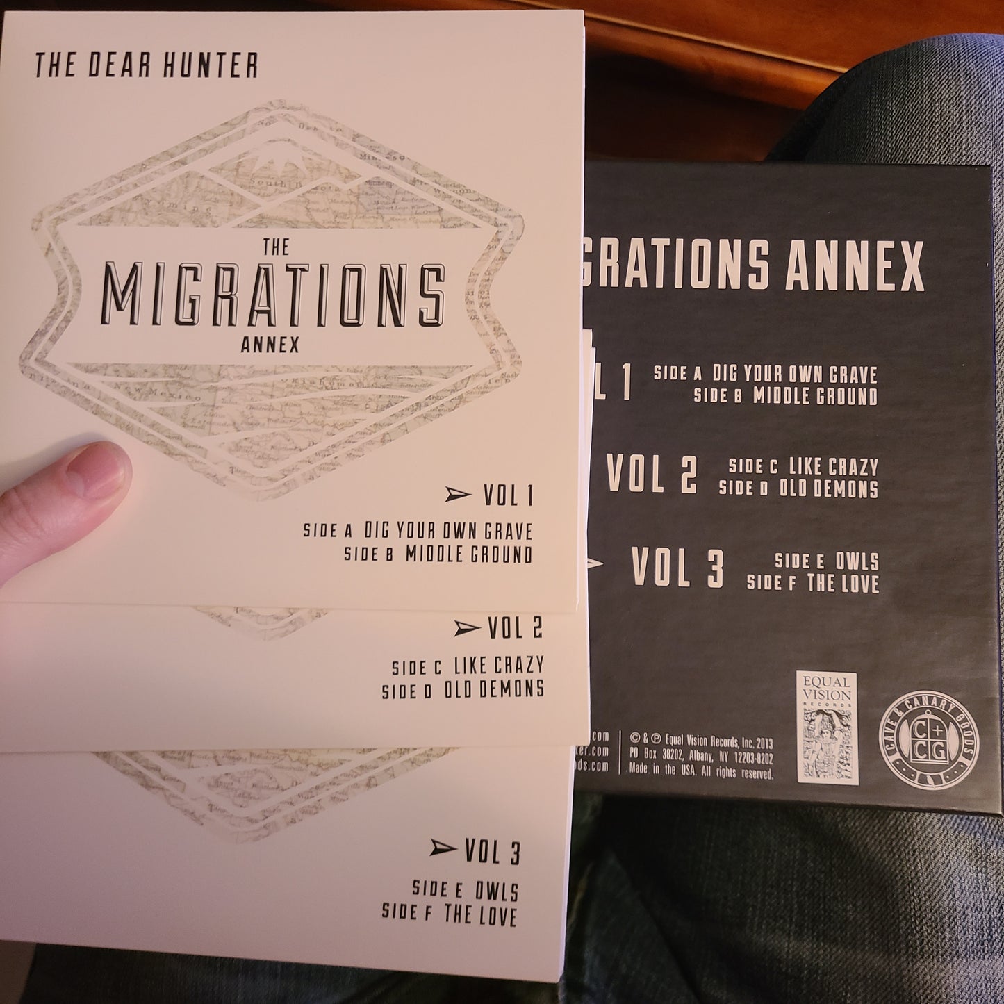 The Dear Hunter - The Migrations Annex (2013, 3x7" Box Set)