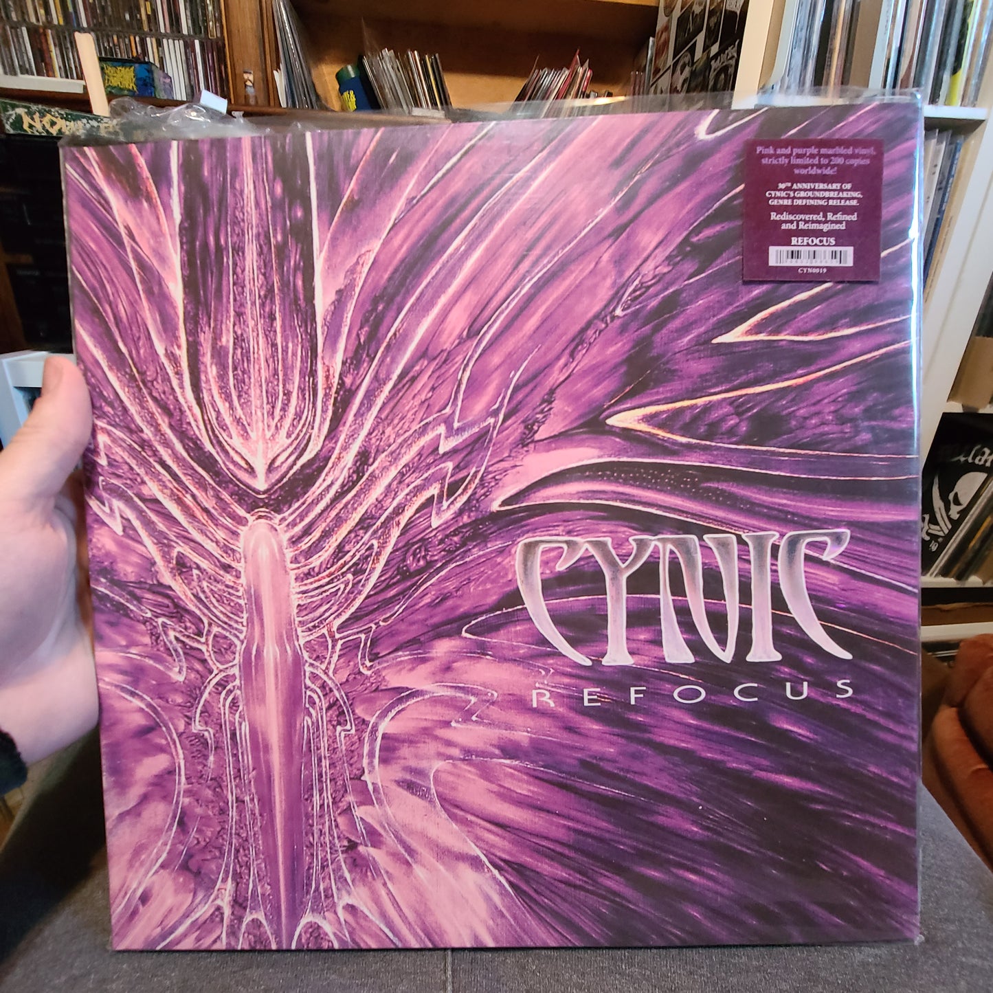 Cynic - ReFocus (2023, Pink & Purple Marble)