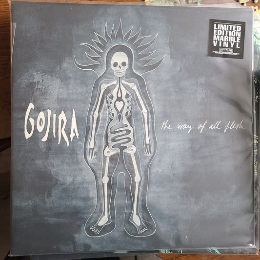 Gojira - The Way Of All Flesh (2023, 2xLP Repress, Blue/Black Marble)
